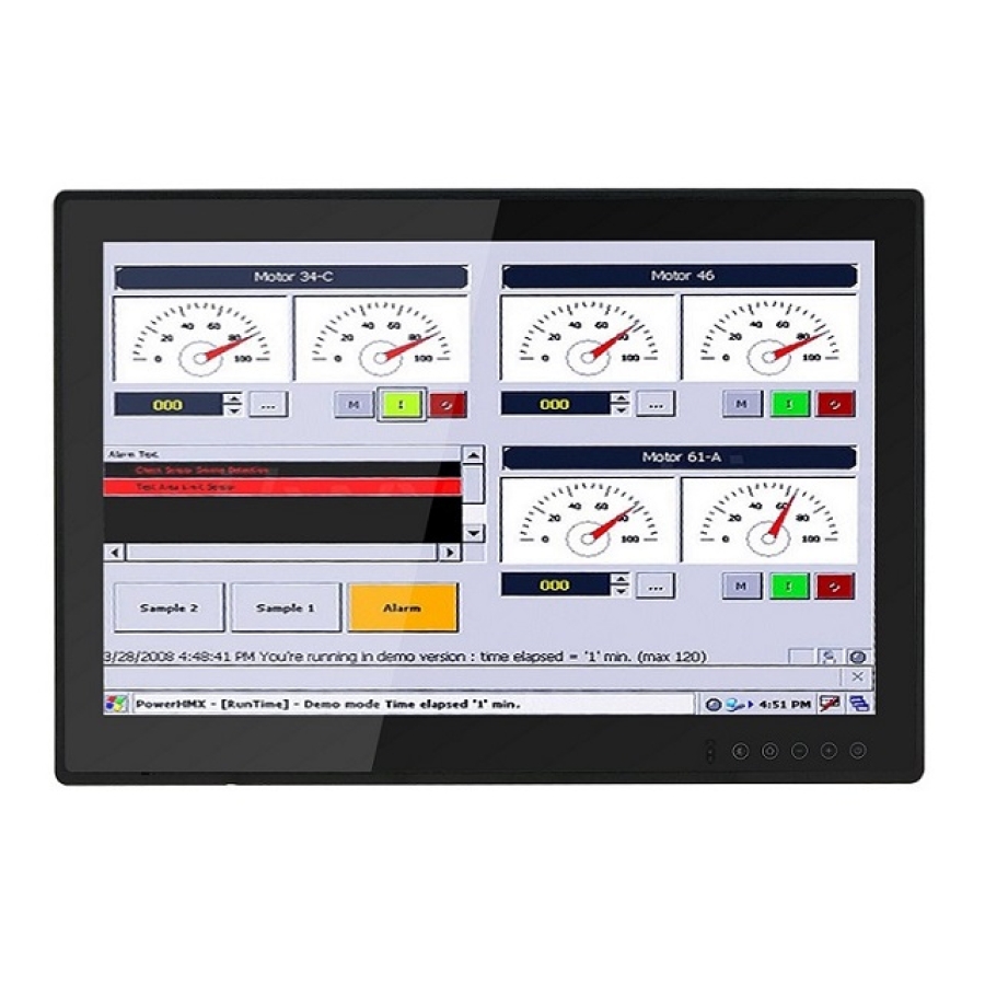 26" Marine Certified Touch Panel PC with Celeron Quad Core N2930 CPU