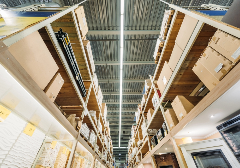 view of warehouse
