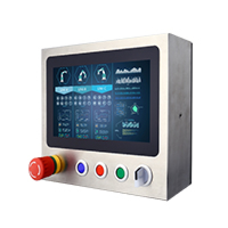Winmate W10L100-SPH-1-B 10.1" Full IP65, PCAP Touch Stainless Steel Display