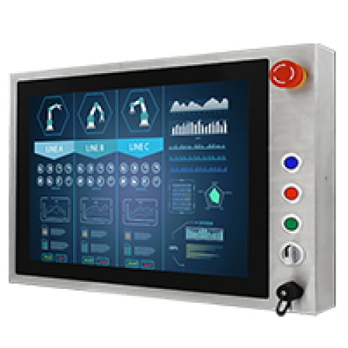 Winmate W22L100-SPA3-B 21.5" Full IP65, PCAP Touch Stainless Steel Display