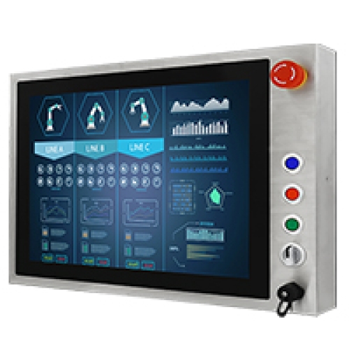 Winmate W22L100-SPA3-B 21.5" IP65, PCAP Touch Display en acier inoxydable