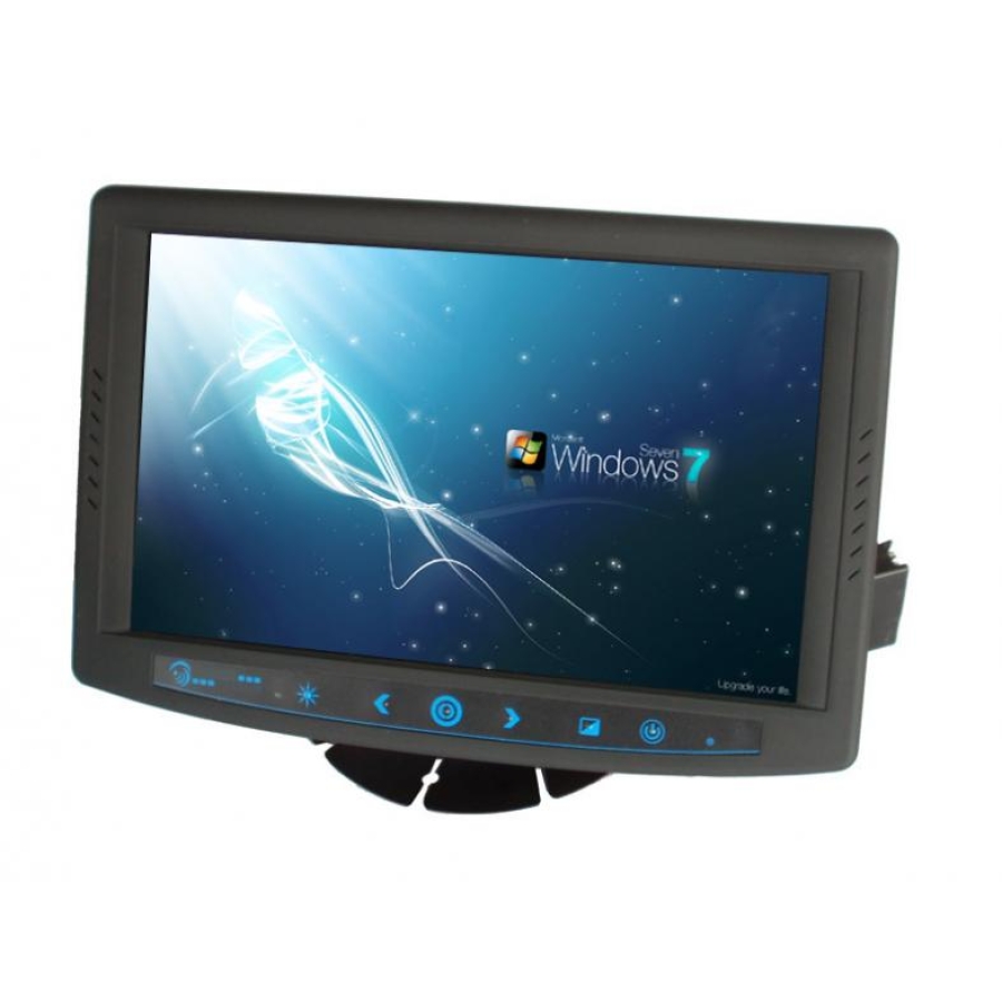 7” Vehicle Mount Screen with Touchscreen and Sunlight Readable Options