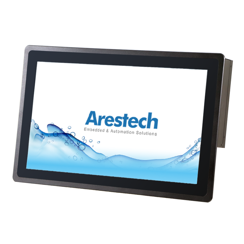 Arestech PPC-J217RW 21.5" Intel Core i5/i3 Fanless Aluminium IP65 Touch Panel PC
