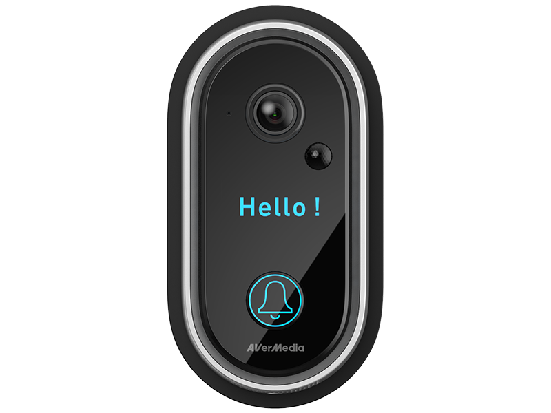 AVerMedia HD510 Wide-Angle and High-Quality, Weather-Proof Video Doorbell
