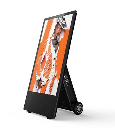43" Outdoor Digital Android Battery A-Board