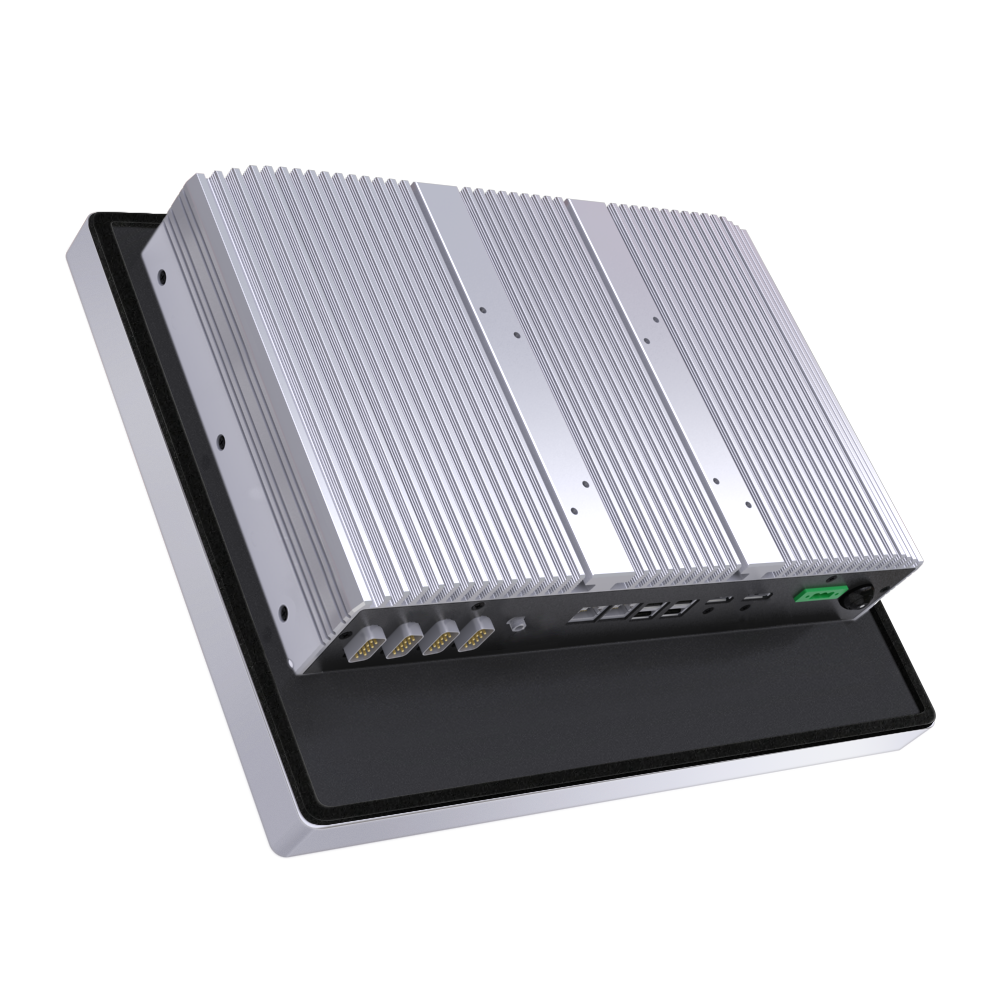 Elgens LPC-P170S-2VE 17" Extended Temperature IP65 / 66 Bezel-Free Panel PC 