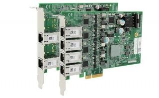 Neousys PCIe-PoE2+/PoE4+ 2-port/4-port x4 PCI-E gigabit power over ethernet card