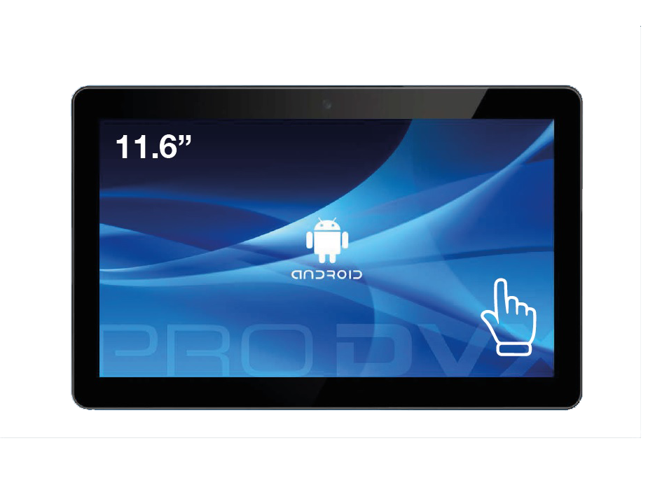 ProDVX APPC-12DSKP 11.6" Commercial Grade Android Panel PC with Quad Core CPU