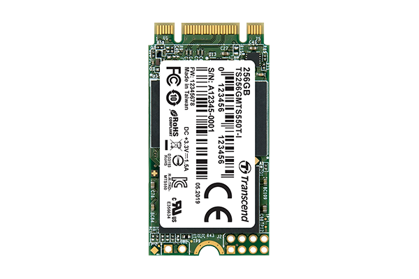 Transcend MTS550T-I 3D TLC NAND Flash SATA III M.2 SSD 