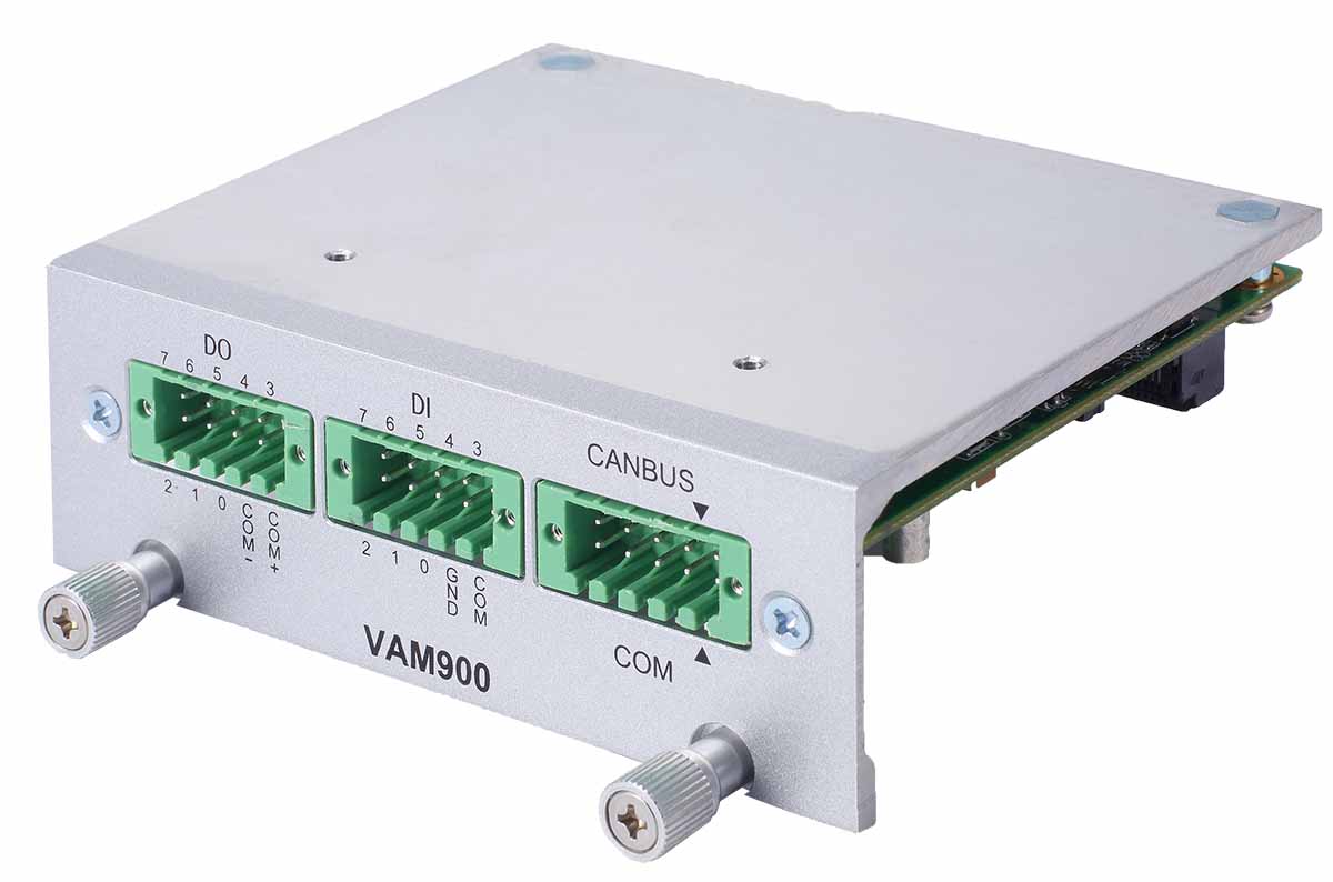 Axiomtek VAM900 Isolated DIO, Serial, CANbus, PCI Express, SIM Module