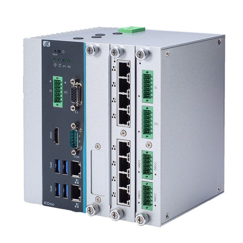 Axiomtek ICO500-518 Fanless Embedded System with Dual Expansion Design