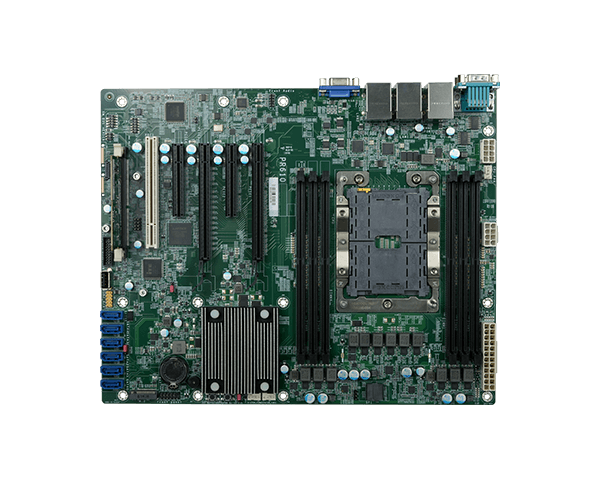 DFI PR610-C621 1st/2nd Gen Intel Xeon Industrial ATX Motherboard with Intel C621