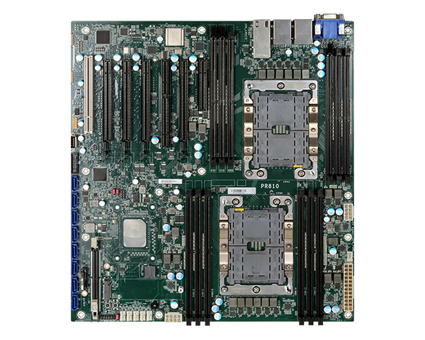 DFI PR810-C622 1st/2nd Gen Intel Xeon Family Industrial EATX Motherboard