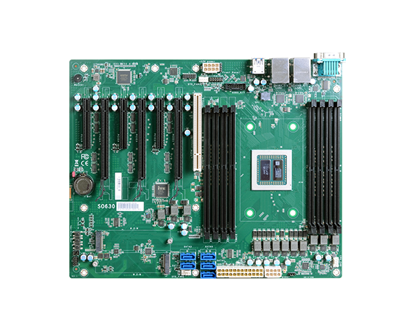 DFI SO630 AMD EPYC 3000 Series ATX Motherboard w/ 8 DDR4 RDIMM/UDIMM up to 256GB