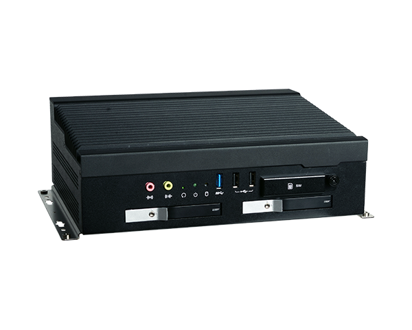 DFI VC653-SU Fanless 6th Gen In-Vehicle Computer with 2 x Removable Drive Bays