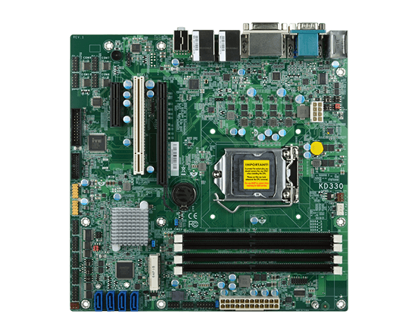 DFI KD330-Q170 Intel Core, Pentium and Celeron Industrial Micro-ATX Motherboard