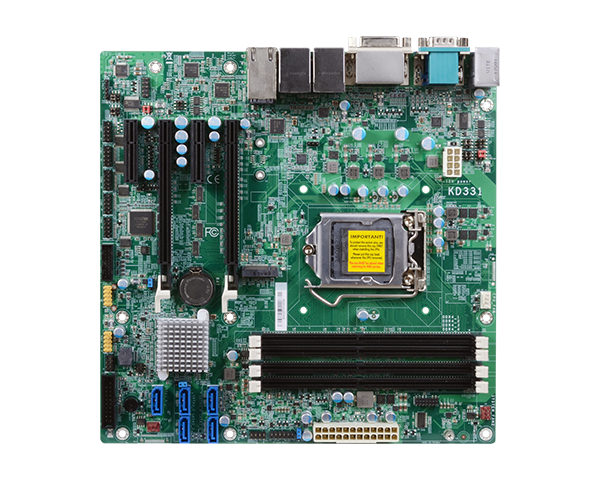 DFI KD331-C236 Intel Xeon, Core, Pentium & Celeron Micro-ATX Motherboard