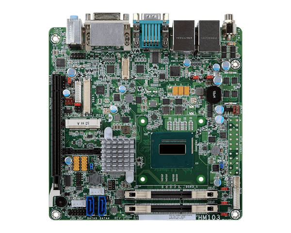 Mini ITX with Intel 4th Gen Core CPU & HM86 Chipset