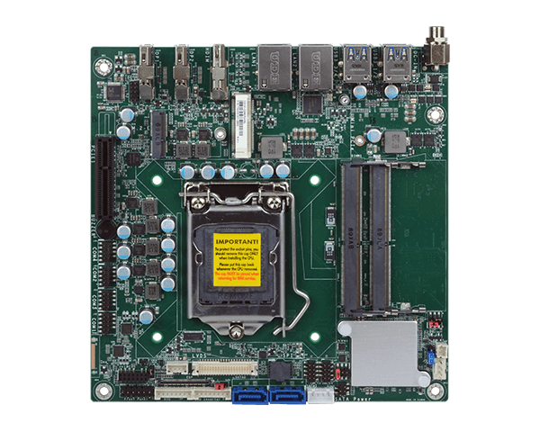DFI CS101-Q370/C246 9th/8th Gen Intel Core with Intel Q370/C246 Mini-ITX Board