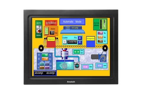 10" Panel Mount Touchscreen Monitor Wide Temp (800x600)
