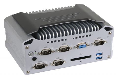Fanless Compact Embedded Computer w/ Intel Core i7/i5/i3 CPU