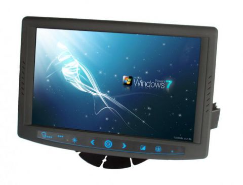 7” Vehicle Mount Screen with Touchscreen and Sunlight Readable Options