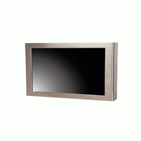 21.5" Full IP65 Stainless Steel Chassis Touchscreen Monitor