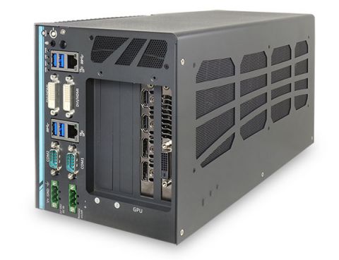 Industrial GPU Computer with 250W NVIDIA GPU and Intel Xeon or 6th Gen Core