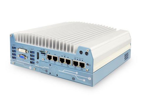 Intel 8th Gen Fanless System with Wide Operating Temp and PCI Expansion