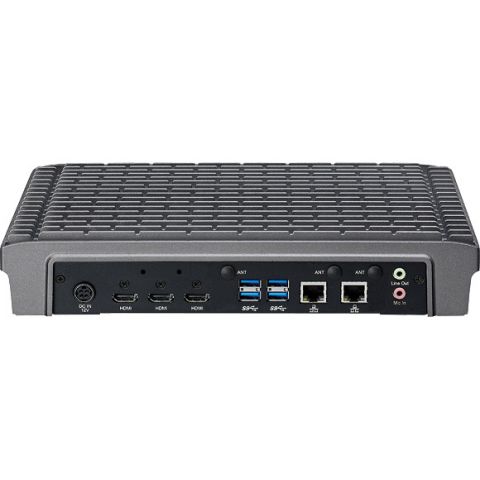 Fanless 4K Digital Signage PC with 6th Gen Intel Core CPU & 3 HDMI