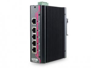 Neousys EDX-104 Mobile Surveillance 5-Port PoE+ Unmanaged Ethernet Switch