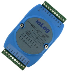 InLog L-8041 14-ch Isolated Digital Input Module with LED Display