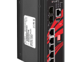 Antaira LMP-0702G-SFP-bt-T-V2 7-Port Industrial Managed Ethernet Switch w/ EOT