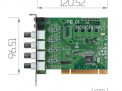 YUAN SC230N4 4-Channel Composite BNC PCI Video Capture Card